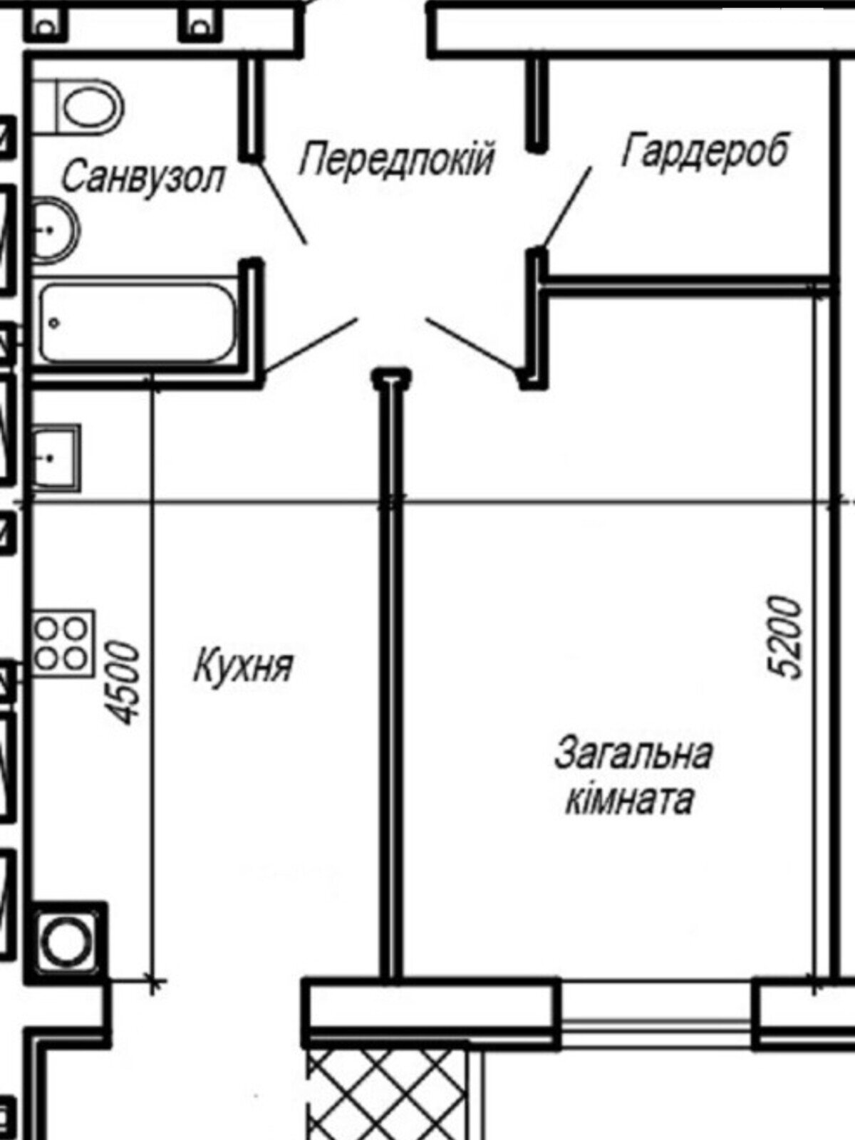 Продажа однокомнатной квартиры в Житомире, на ул. Домбровского, район Богунский фото 1