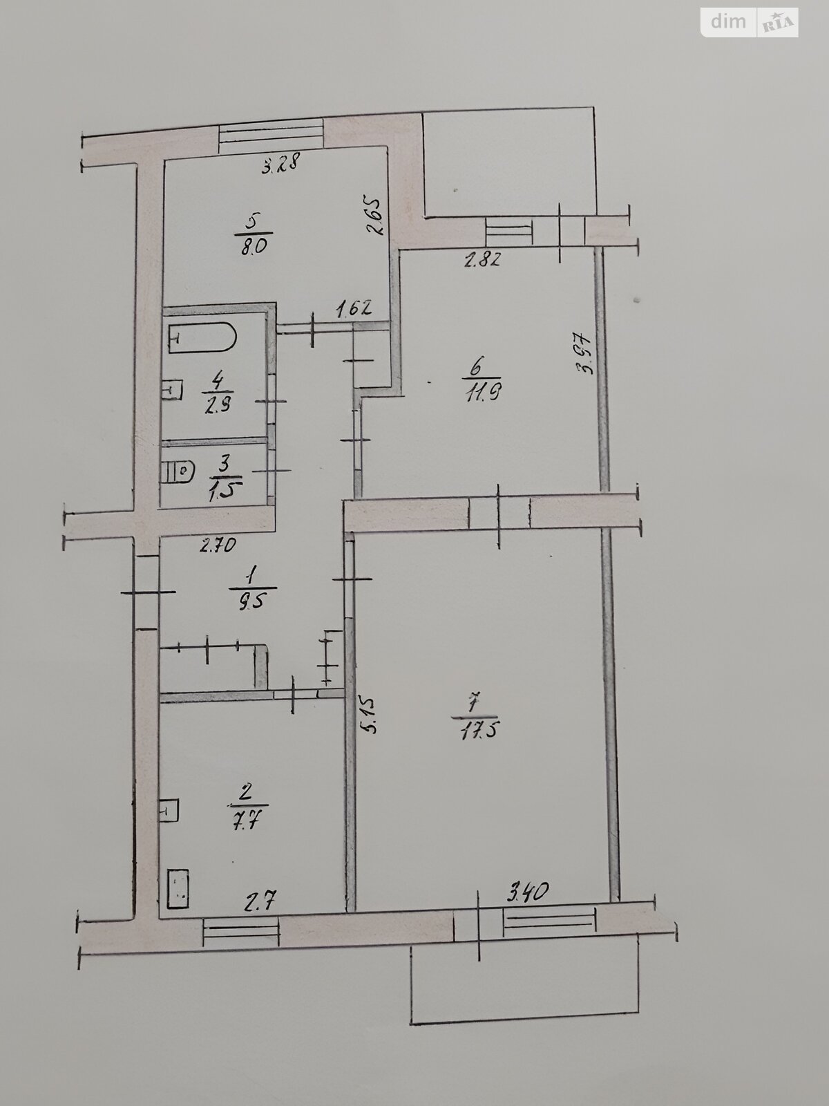 Продаж трикімнатної квартири в Житомирі, на вул. Самойловича Гетьмана 11, район Богунський фото 1 Продаж трикімнатної квартири в Житомирі, на вул. Самойловича Гетьмана 11, район Богунський фото 1