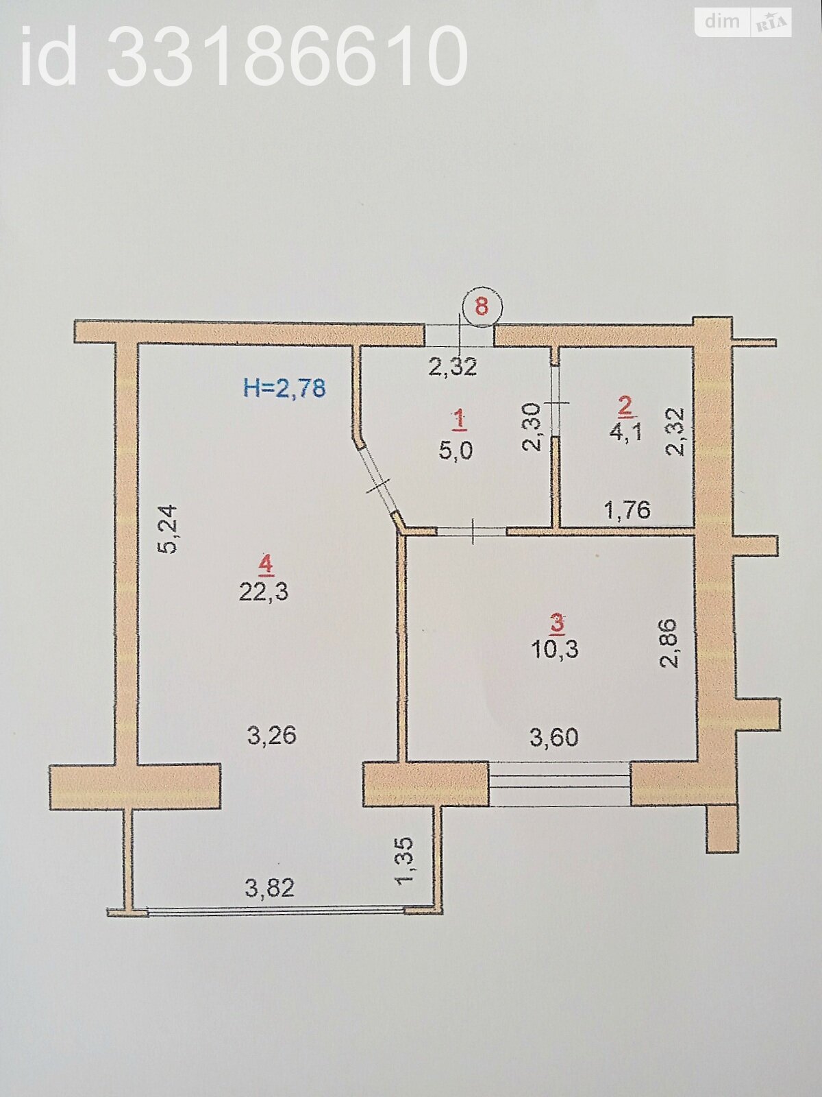 Продаж однокімнатної квартири в Житомирі, на вул. Євгена Рихліка 15/1, район Чеська Крошня фото 1 Продаж однокімнатної квартири в Житомирі, на вул. Євгена Рихліка 15/1, район Чеська Крошня фото 1