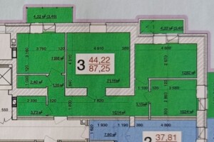 Продажа трехкомнатной квартиры в Житомире, на ул. Героев Чернобыля 6, фото 2