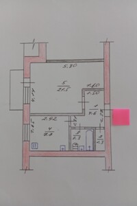 Продажа однокомнатной квартиры в Житомире, на ул. Хлебная 39/19, район Житний рынок фото 2