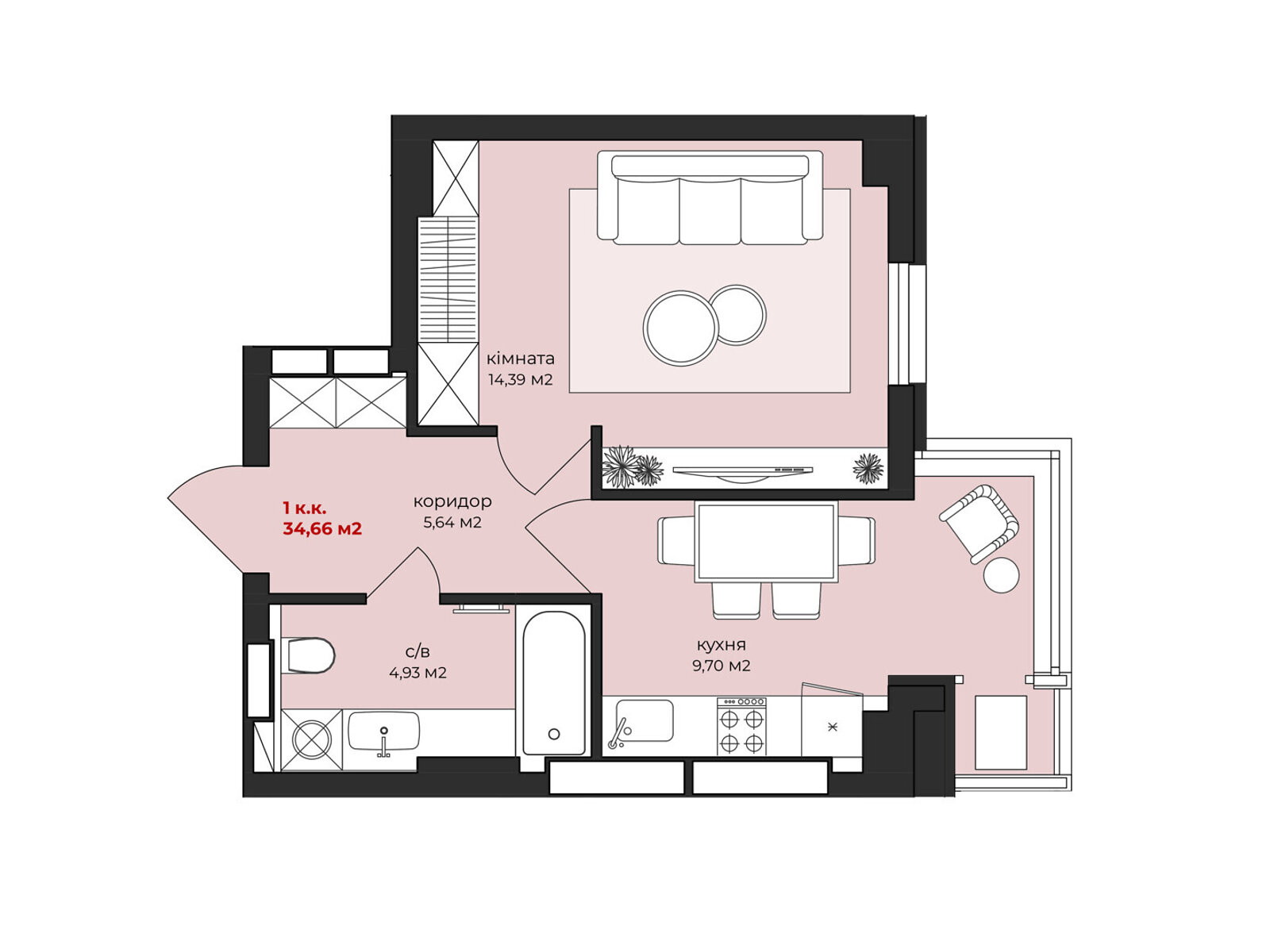 Продажа однокомнатной квартиры в Житомире, на ул. Михаила Грушевского 11, фото 1 Продажа однокомнатной квартиры в Житомире, на ул. Михаила Грушевского 11, фото 1