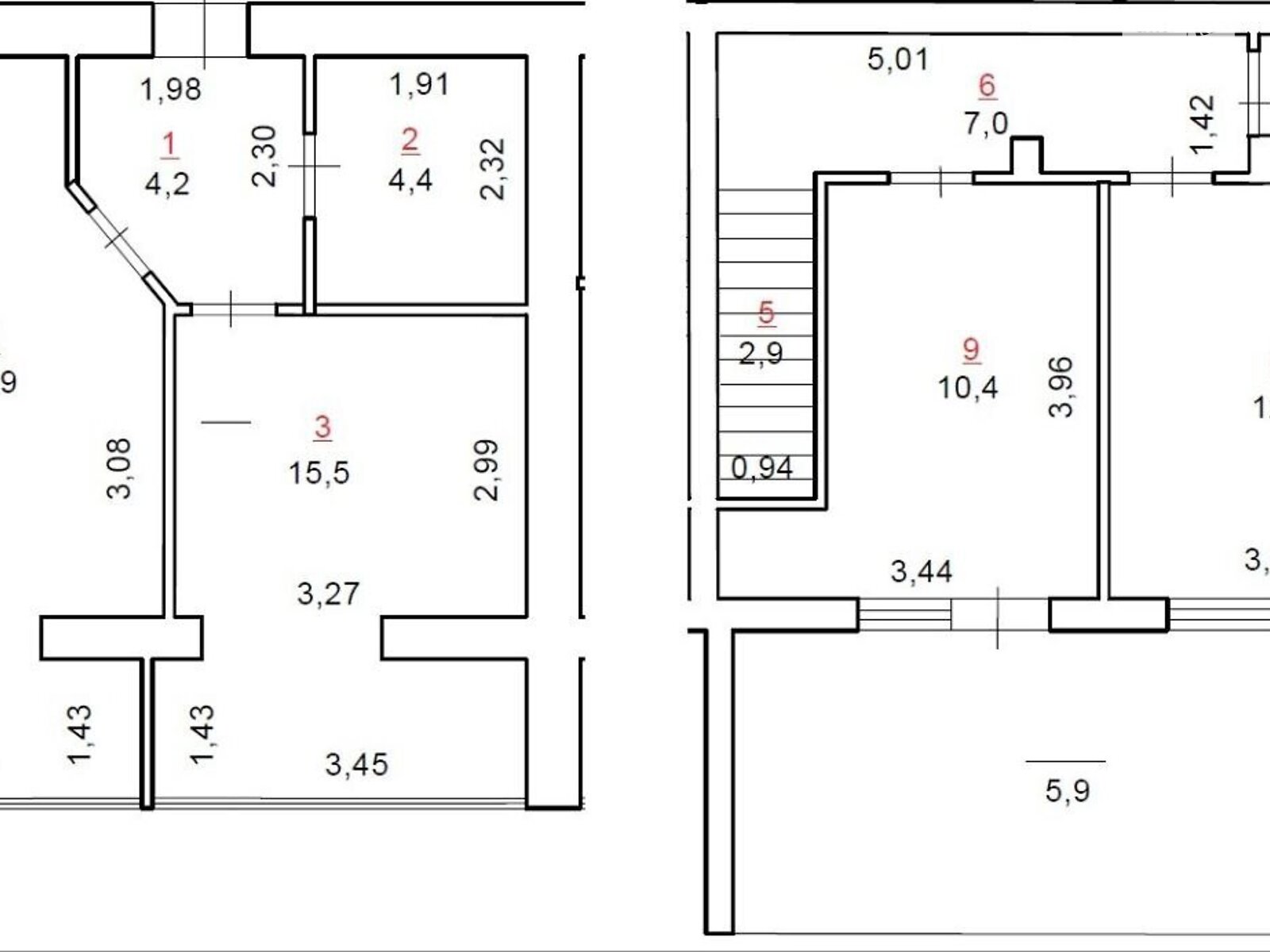 Продажа трехкомнатной квартиры в Житомире, на ул. Евгения Рыхлика, район Крошня фото 1