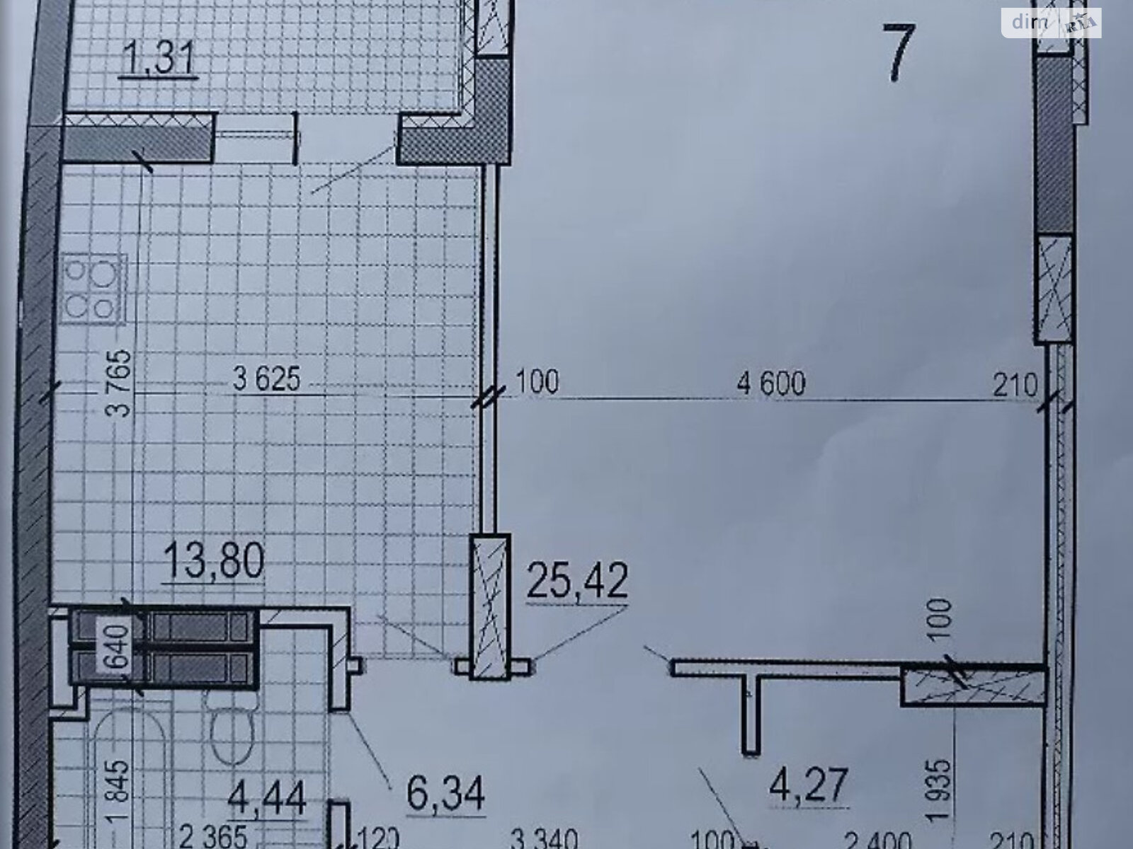 Продажа однокомнатной квартиры в Житомире, на просп. Независимости 29, район Крошня фото 1