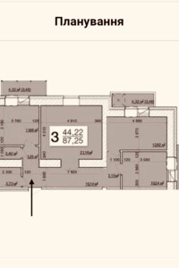 Продаж трикімнатної квартири в Житомирі, на вул. Героїв Чорнобиля 8, район Крошня фото 2