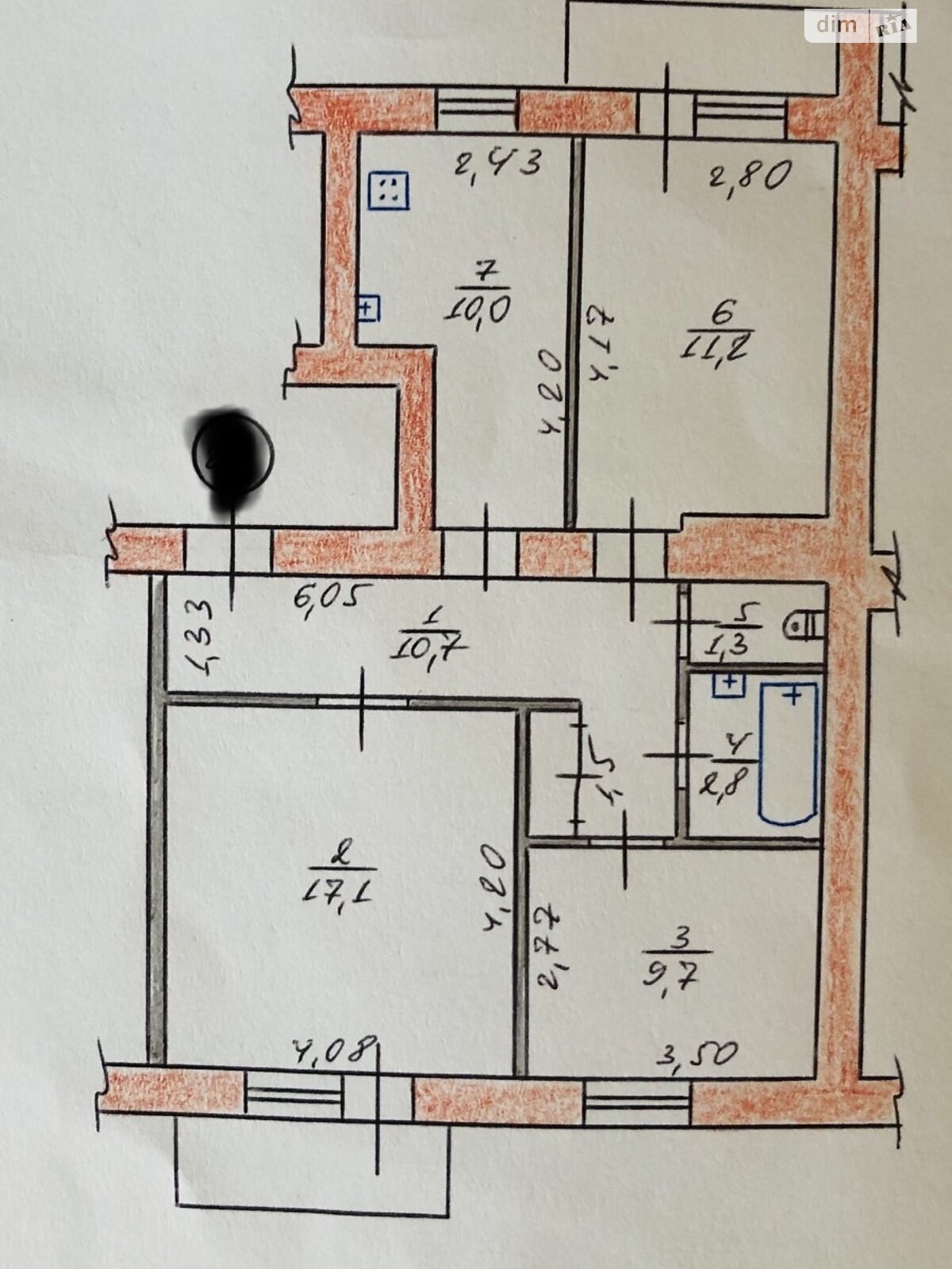 Продаж трикімнатної квартири в Житомирі, на вул. Покровська 151А, район Крошня фото 1 Продаж трикімнатної квартири в Житомирі, на вул. Покровська 151А, район Крошня фото 1
