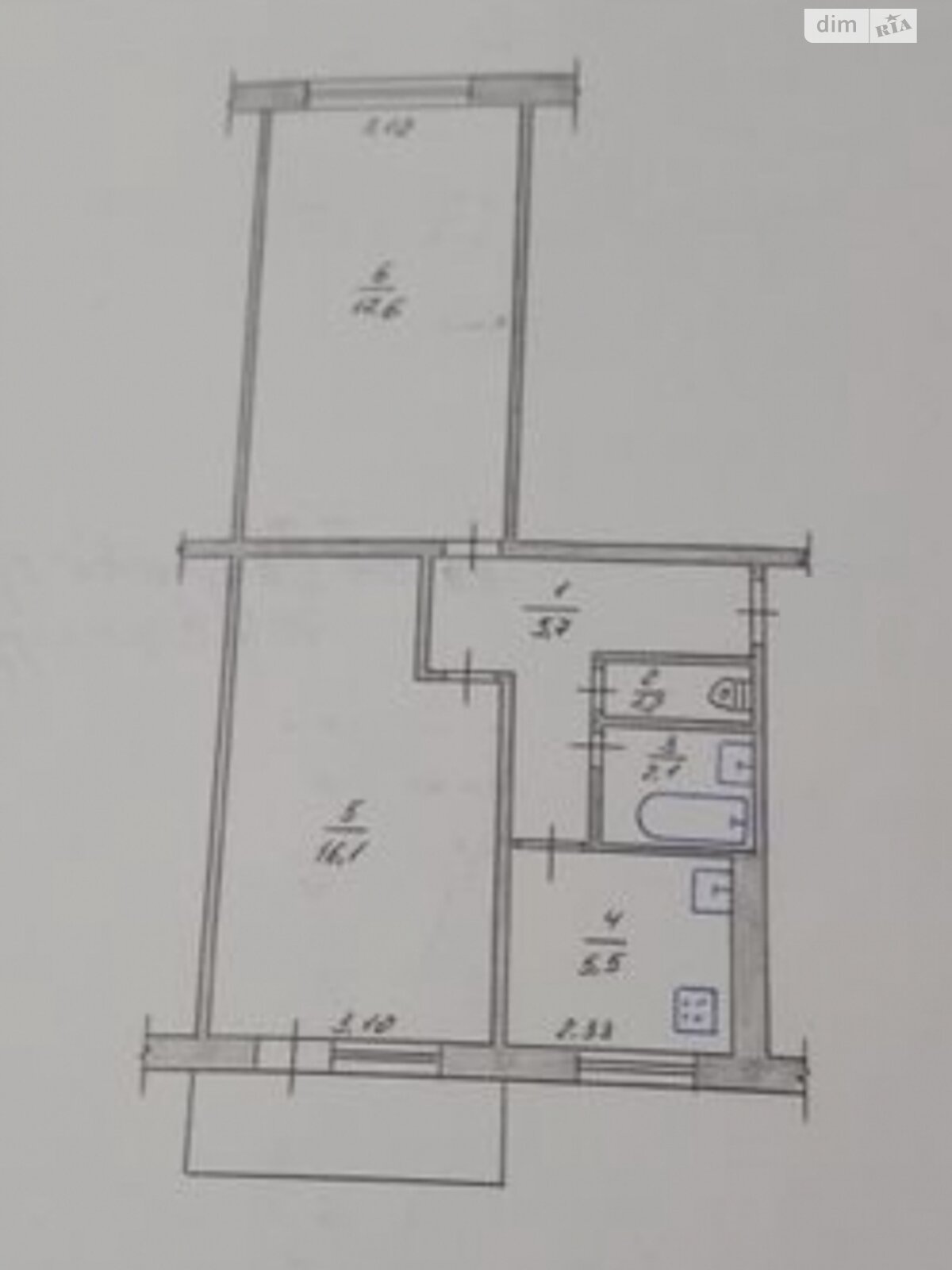 Продажа двухкомнатной квартиры в Житомире, на ул. Хлебная 32, район Центр фото 1