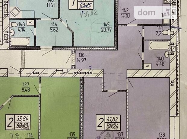 Продажа двухкомнатной квартиры в Житомире, на ул. Театральная 21, район Центр фото 2 Продажа двухкомнатной квартиры в Житомире, на ул. Театральная 21, район Центр фото 2
