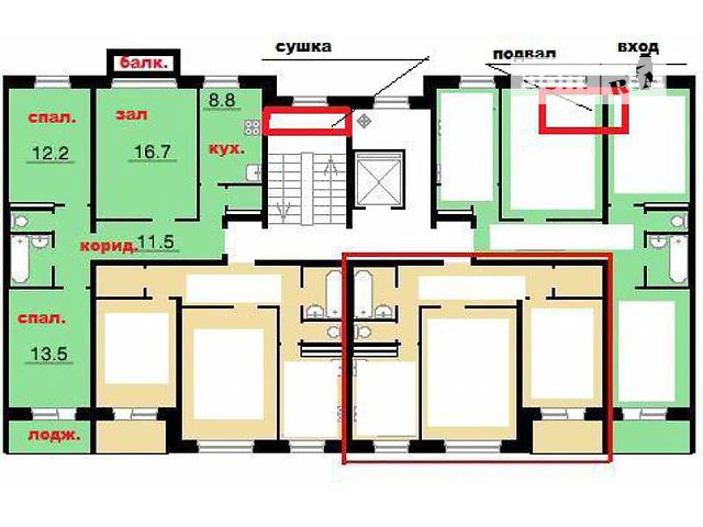 Продажа квартиры, 3 ком., Житомир, р‑н. Центр, Ватутина Продажа квартиры, 3 ком., Житомир, р‑н. Центр, Ватутина