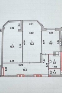 Продаж двокімнатної квартири в Житомирі, на майд. Мистецькі Ворота 9А, район Центр фото 2