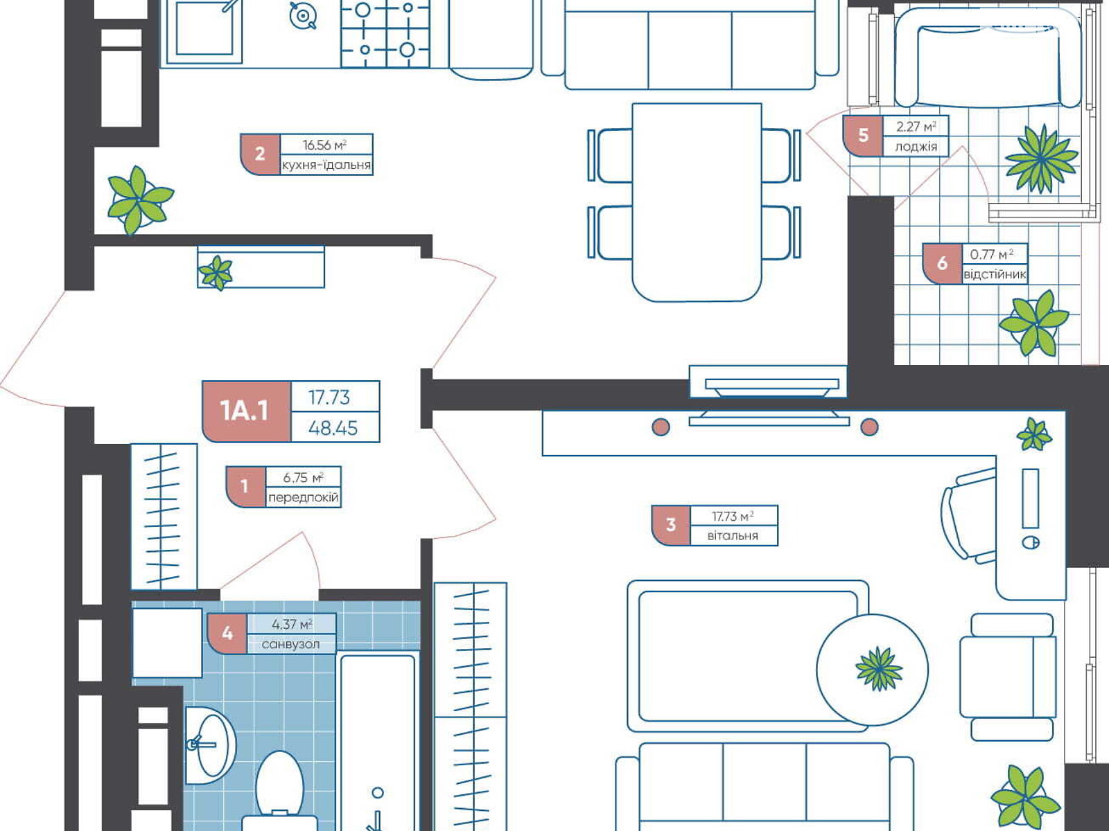 Продажа однокомнатной квартиры в Киеве, на пер. Приборный 10Б, район Академгородок фото 1