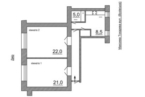 Продажа двухкомнатной квартиры в Киеве, на ул. Вузовская 4, район Александровская Слободка фото 2