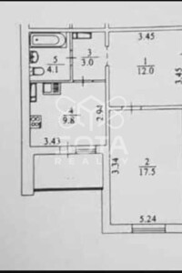 Продажа однокомнатной квартиры в Киеве, на просп. Науки 60, район Багриновая гора фото 2
