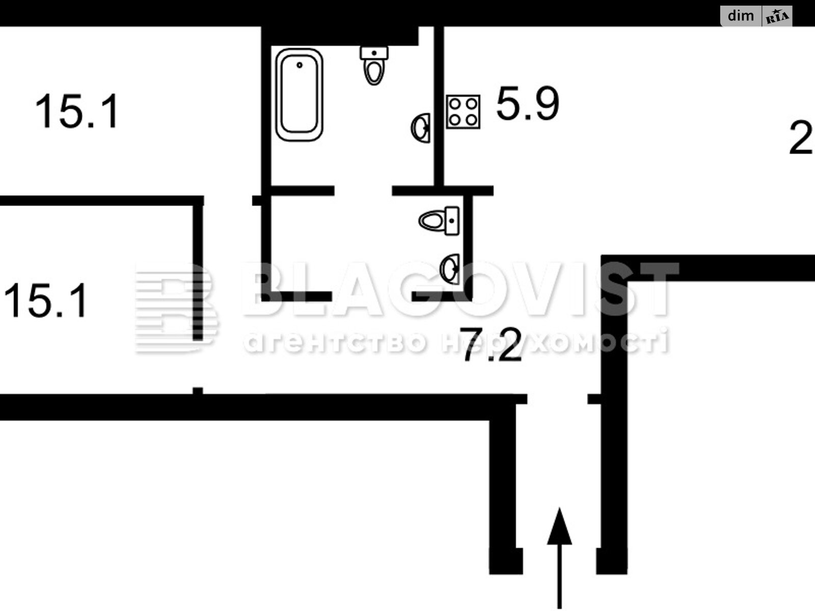 Продажа трехкомнатной квартиры в Киеве, на просп. Берестейский 42А, фото 1