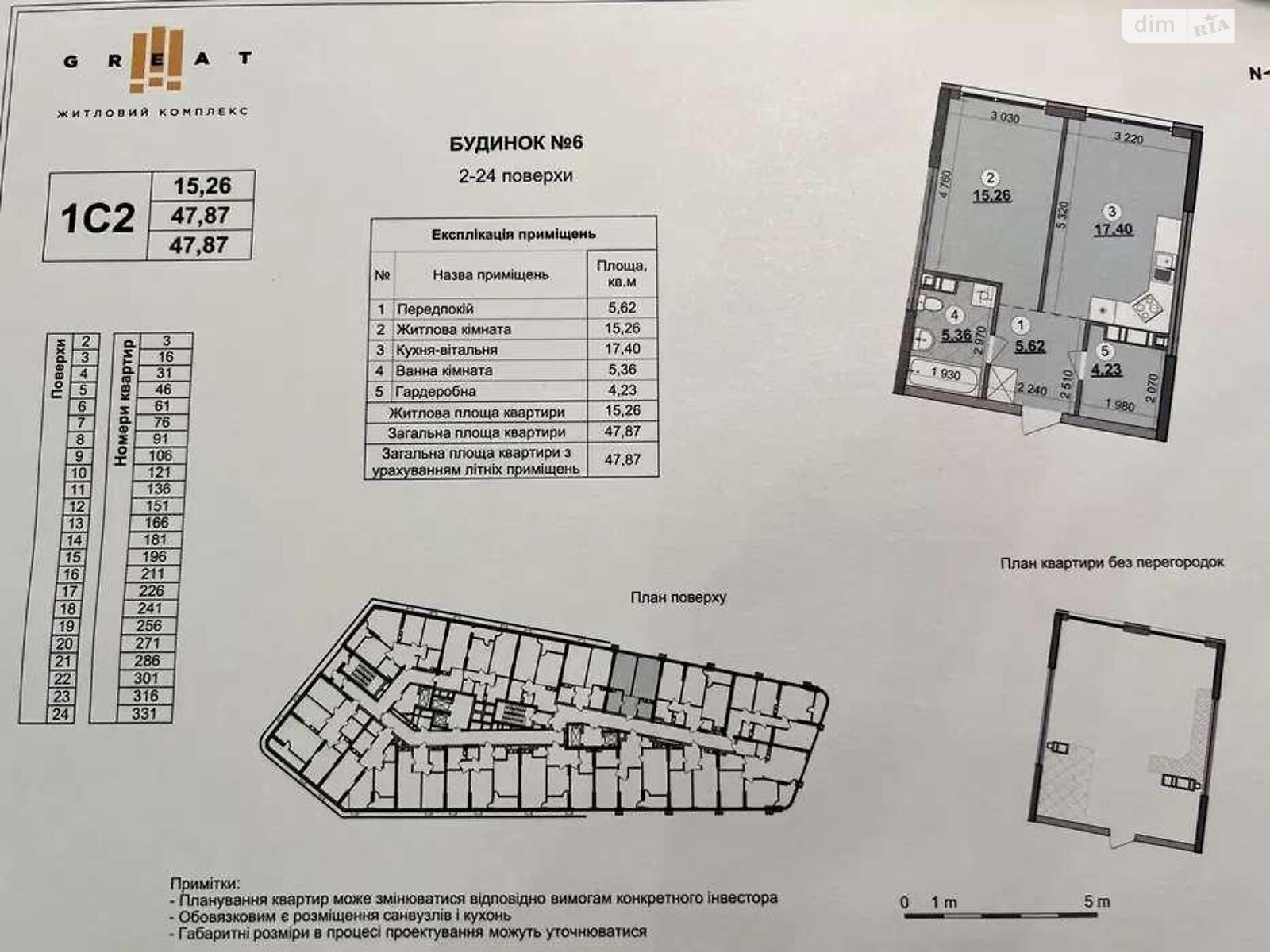 Продажа однокомнатной квартиры в Киеве, на наб. Днепровская 1, район Березняки фото 1