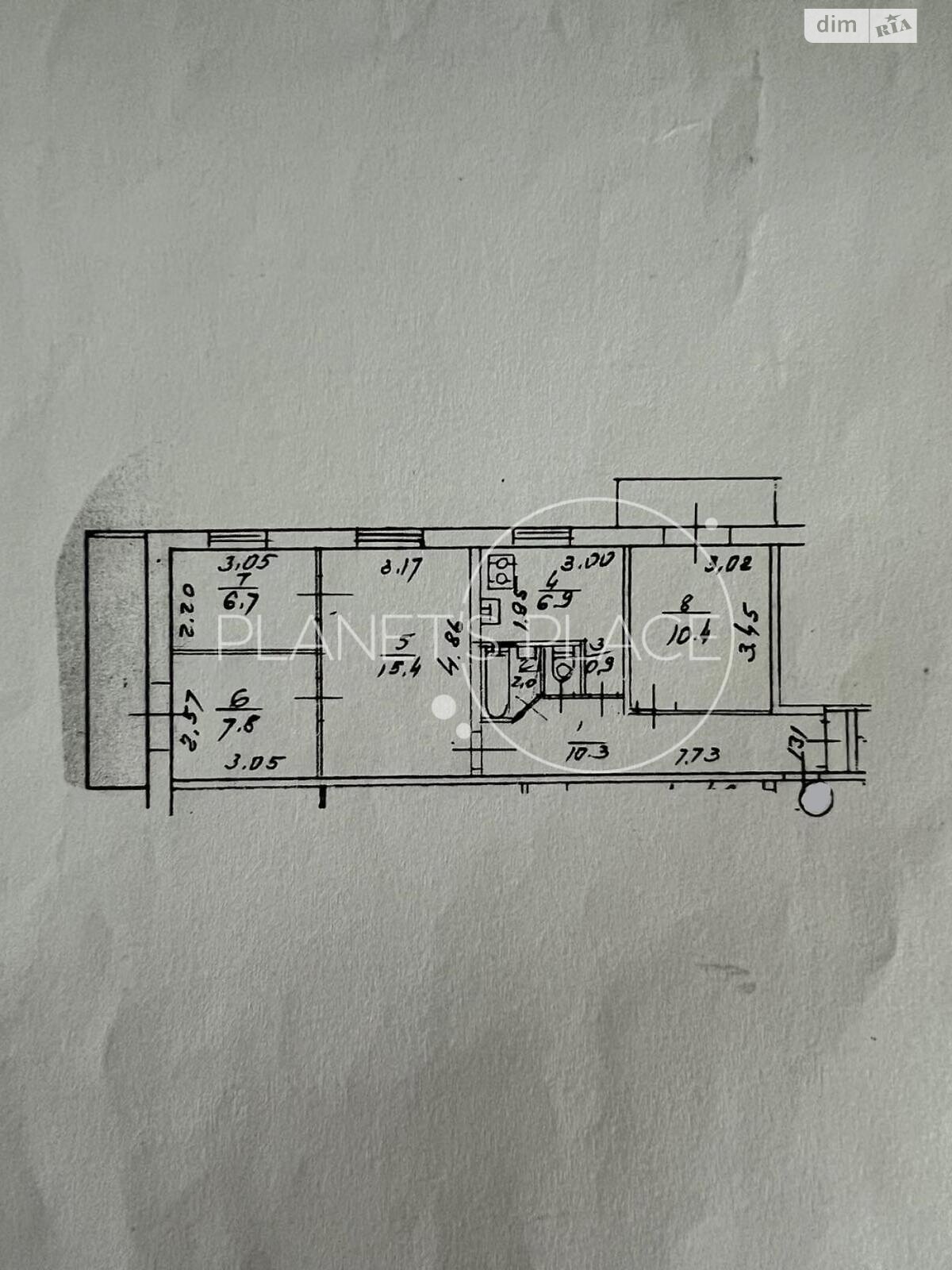 Продажа трехкомнатной квартиры в Киеве, на просп. Павла Тычины 11, район Березняки фото 1