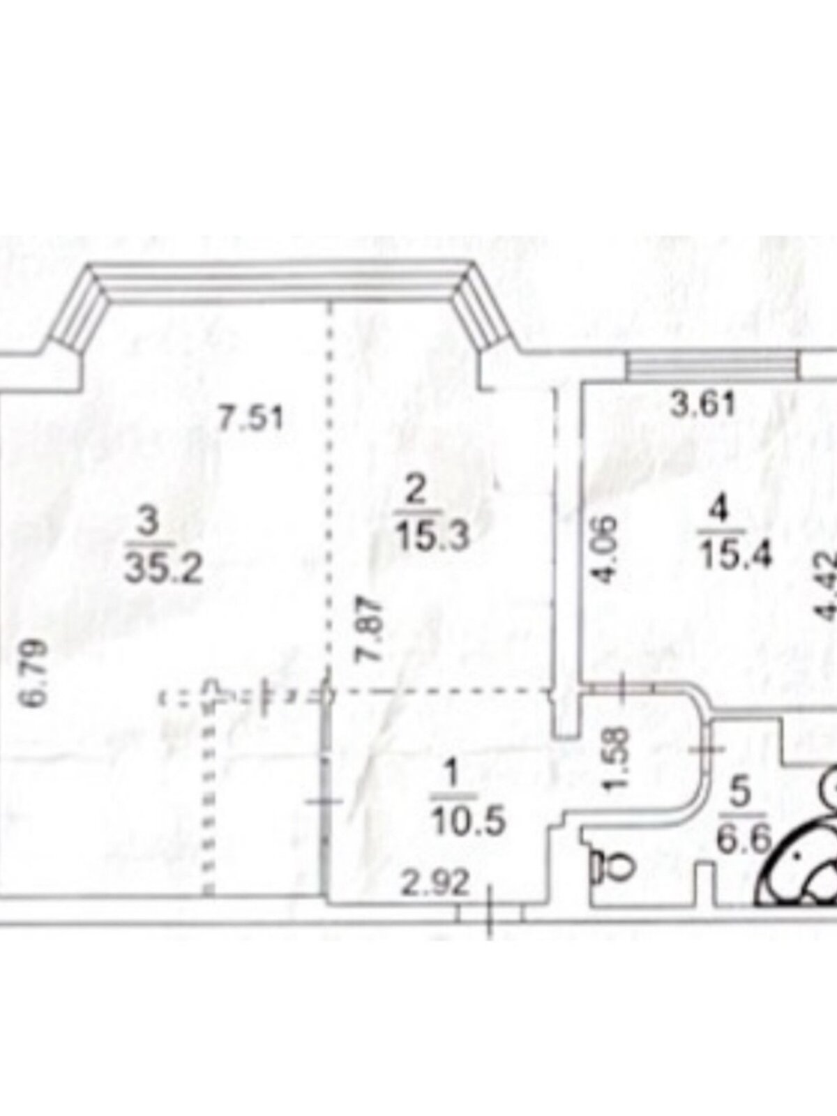 Продажа двухкомнатной квартиры в Киеве, на просп. Павла Тычины 2, район Березняки фото 1