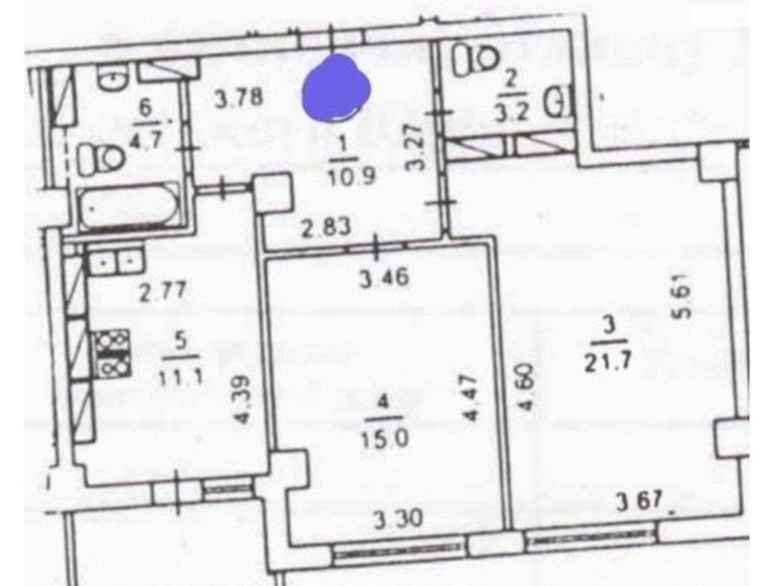 Продажа двухкомнатной квартиры в Киеве, на ул. Юрия Шумского 1, район Березняки фото 1