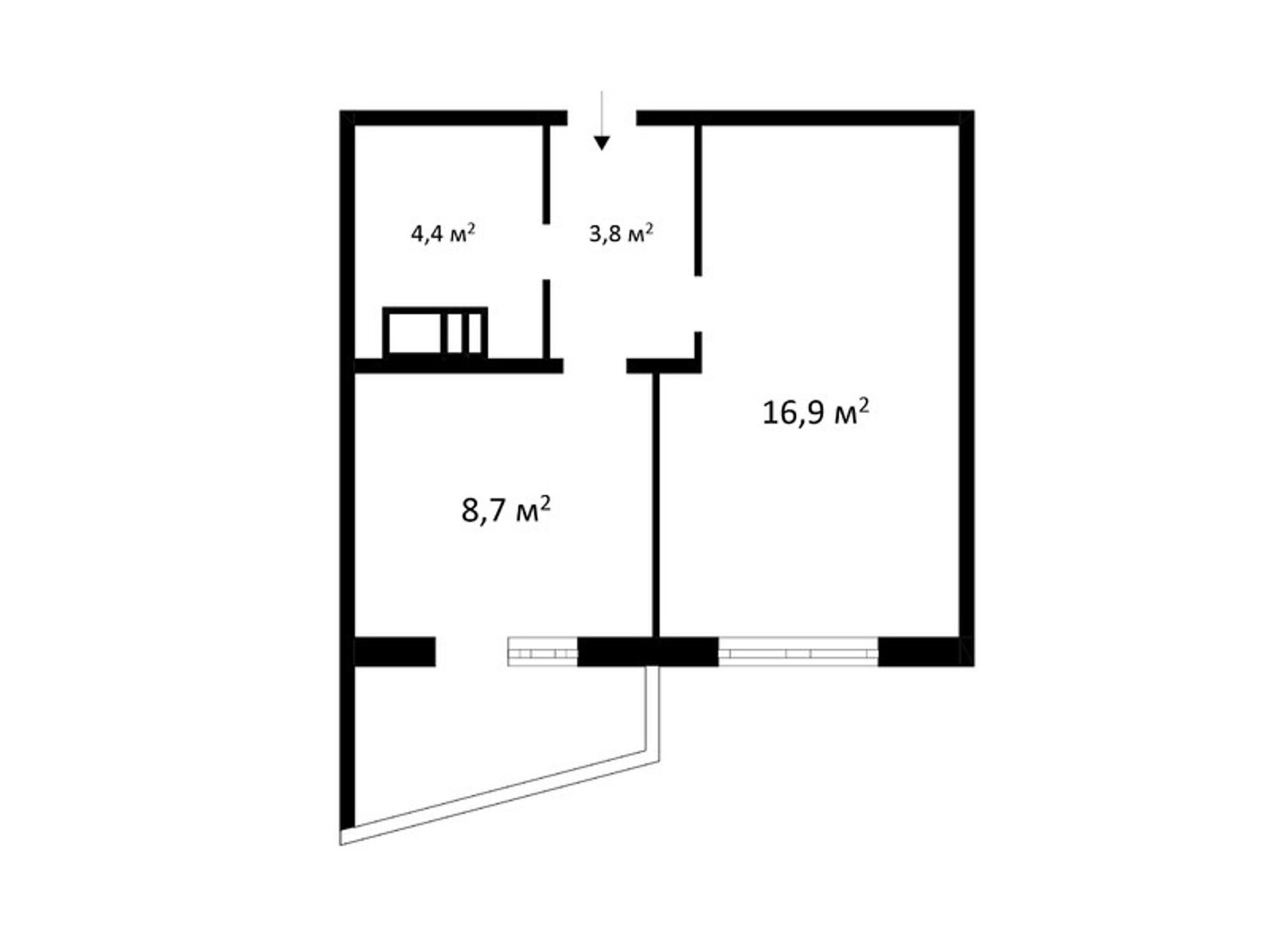 Продажа однокомнатной квартиры в Киеве, на ул. Берковецкая 6Б, район Берковец фото 1