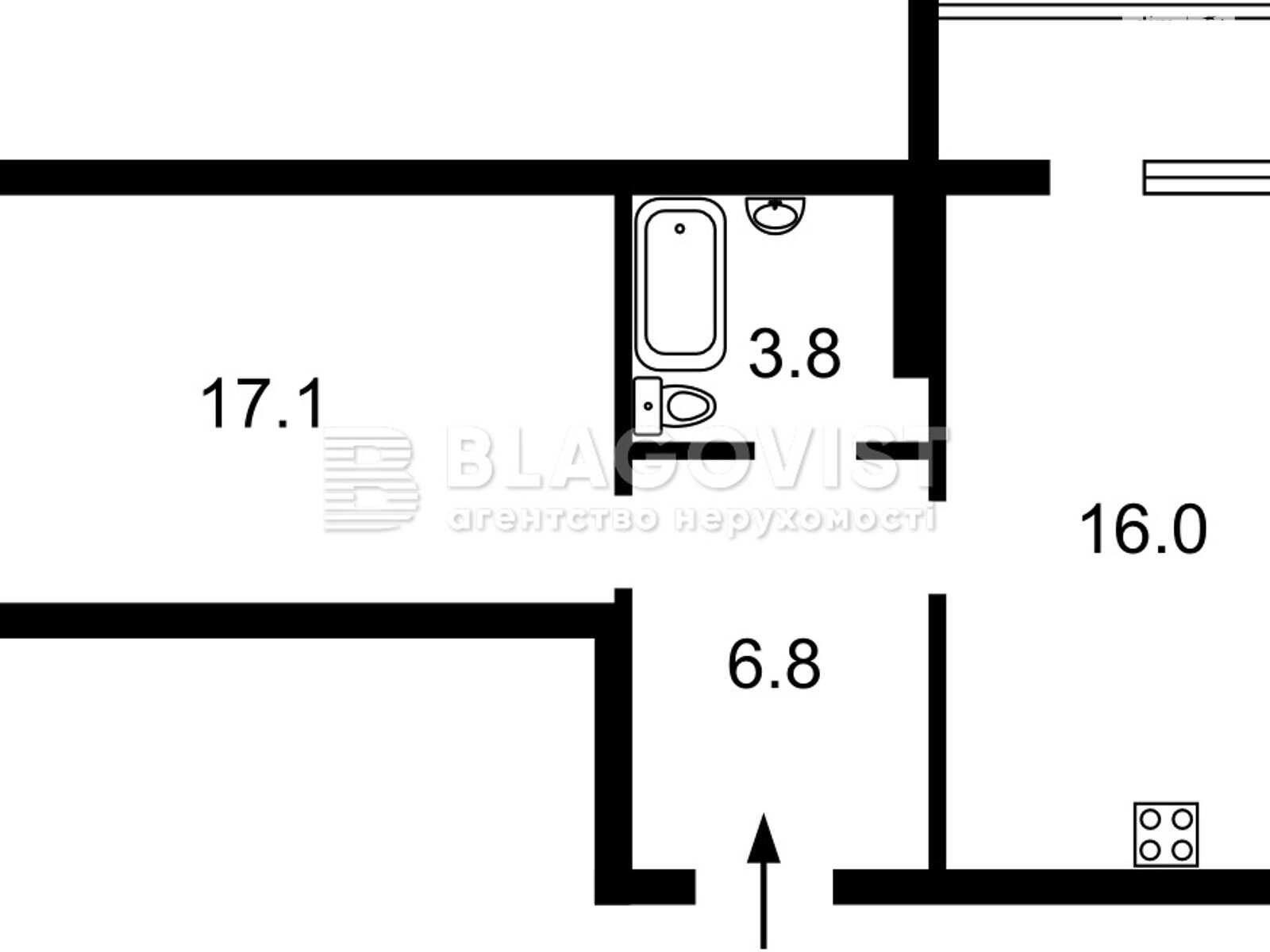 Продажа двухкомнатной квартиры в Киеве, на ул. Стеценко 75Г, район Берковец фото 1