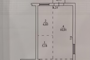Продажа однокомнатной квартиры в Киеве, на ул. 32-я Садовая (Святошинский) 1, район Берковец фото 2