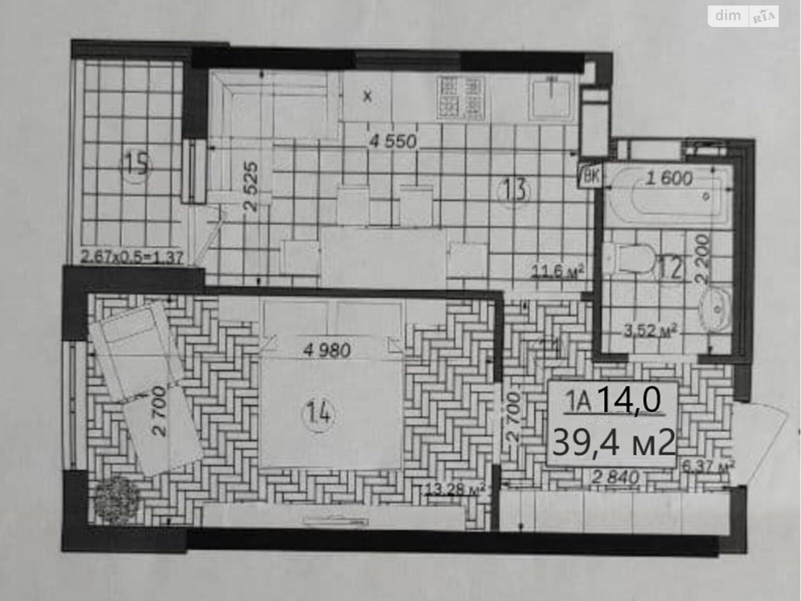 Продаж однокімнатної квартири в Києві, на вул. Світла 3Д, район Бортничі фото 1