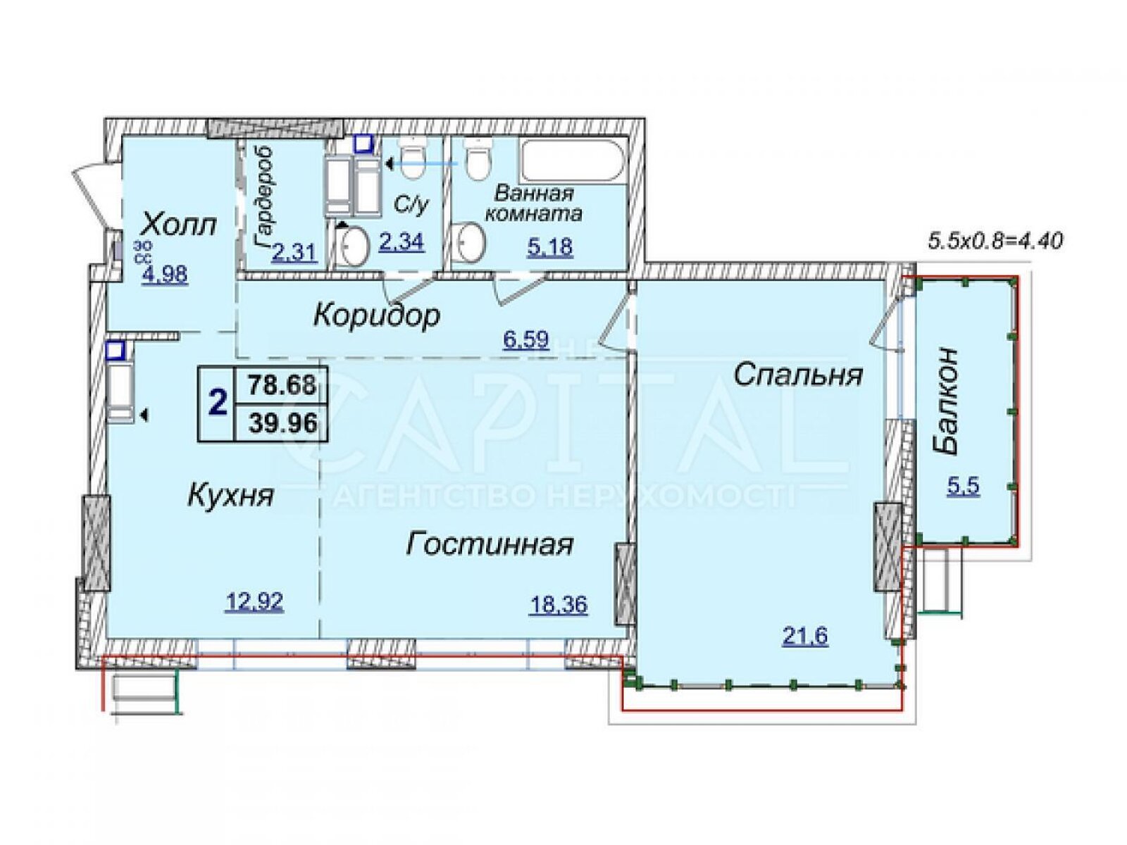 Продажа двухкомнатной квартиры в Киеве, на ул. Андрея Верхогляда 19А, район Черная Гора фото 1 Продажа двухкомнатной квартиры в Киеве, на ул. Андрея Верхогляда 19А, район Черная Гора фото 1