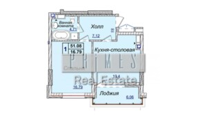 Продажа однокомнатной квартиры в Киеве, на ул. Андрея Верхогляда 19А, район Черная Гора фото 2