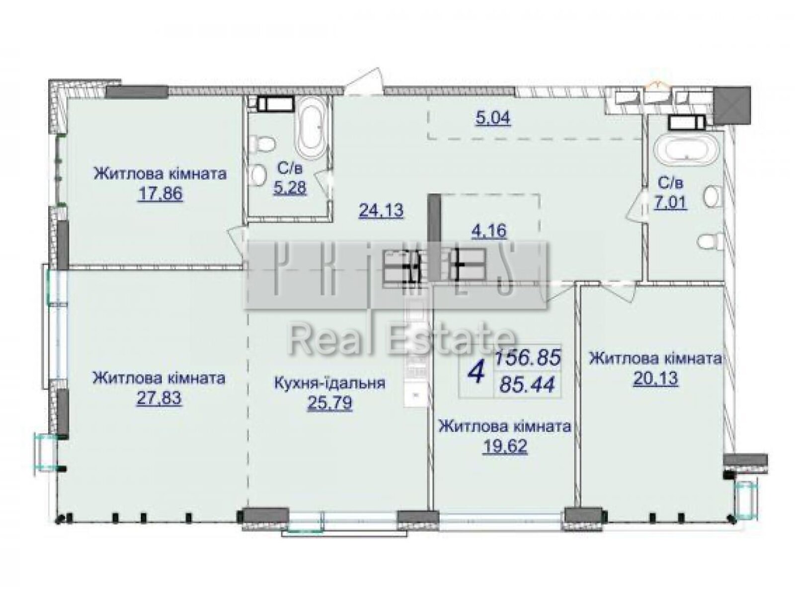 Продаж чотирикімнатної квартири в Києві, на вул. Андрія Верхогляда 1-20, район Чорна Гора фото 1