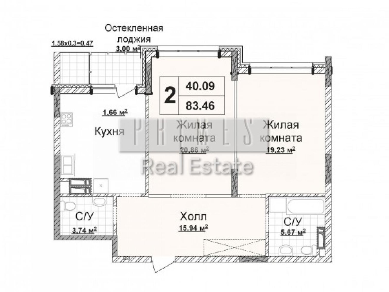 Продаж двокімнатної квартири в Києві, на вул. Андрія Верхогляда 15А, район Печерський фото 1 Продаж двокімнатної квартири в Києві, на вул. Андрія Верхогляда 15А, район Печерський фото 1