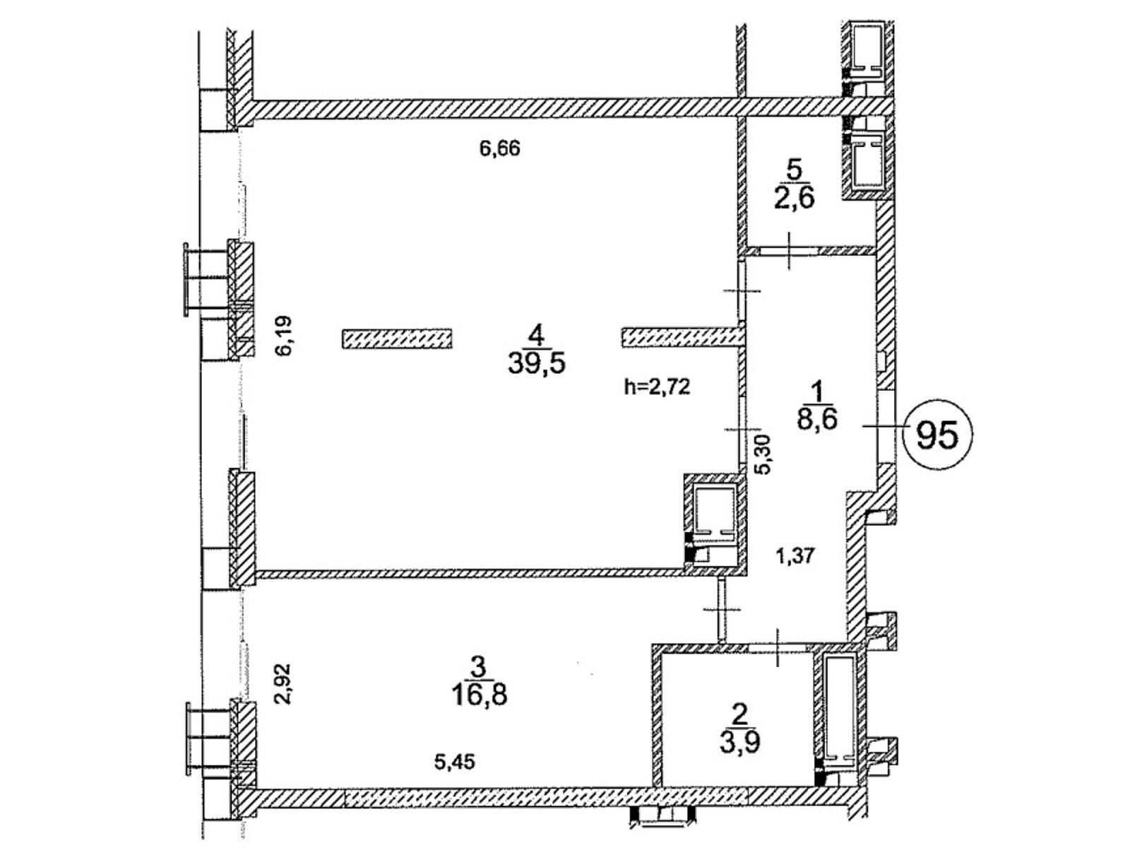 Продаж однокімнатної квартири в Києві, на вул. Андрія Верхогляда 30, кв. 95, район Чорна Гора фото 1
