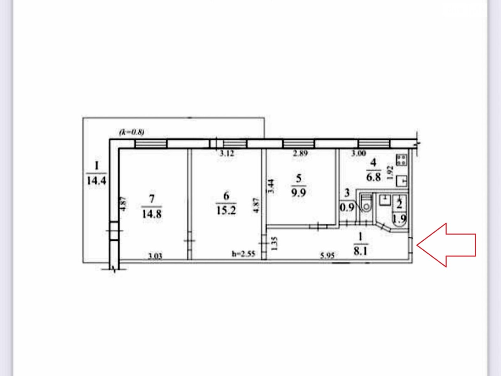 Продаж трикімнатної квартири в Києві, на вул. Чорнобильська 3, фото 1 Продаж трикімнатної квартири в Києві, на вул. Чорнобильська 3, фото 1
