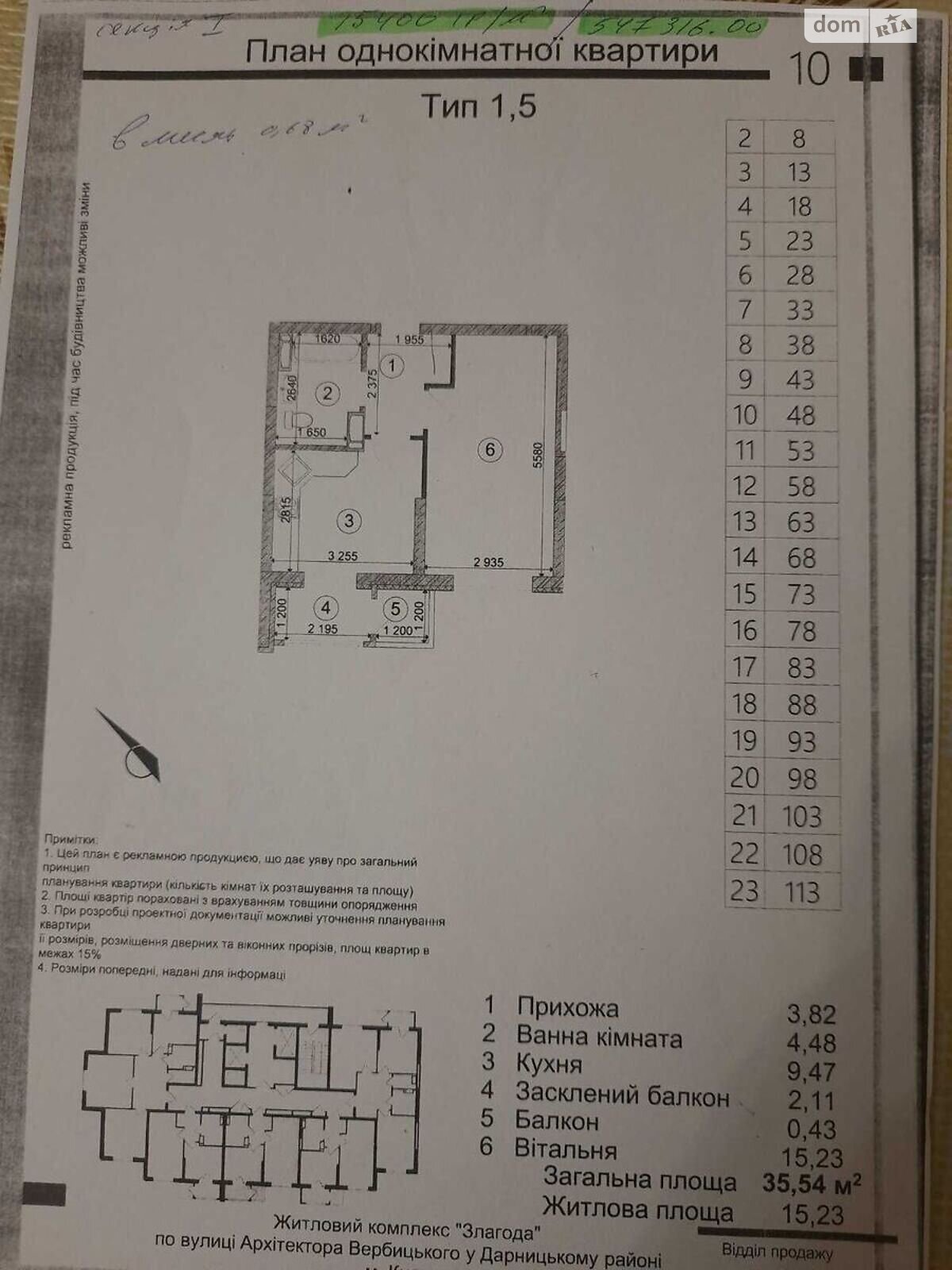 Продажа однокомнатной квартиры в Киеве, на ул. Архитектора Вербицкого 1, район Дарницкий фото 1