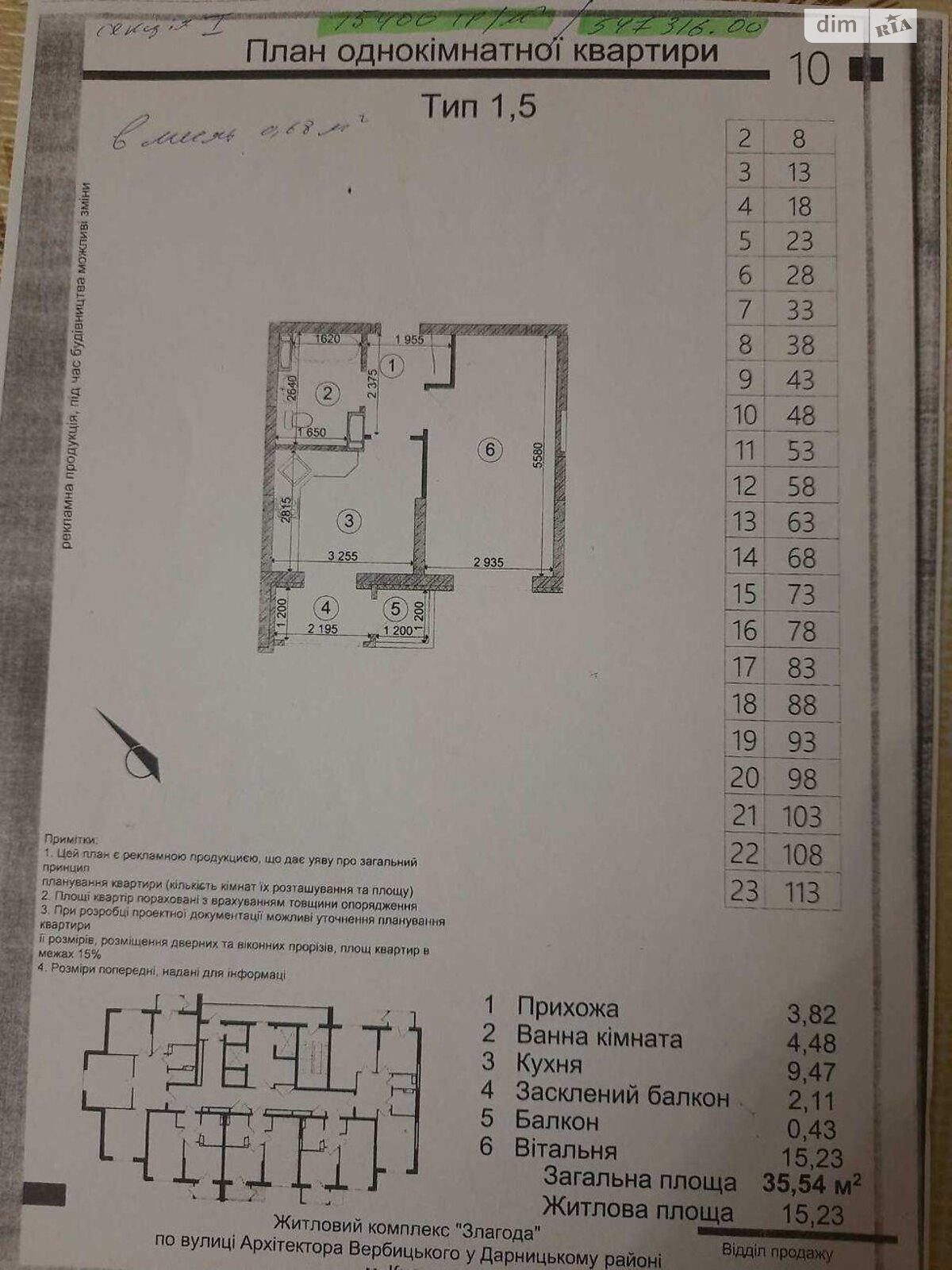 Продажа однокомнатной квартиры в Киеве, на ул. Архитектора Вербицкого 1, район Харьковский Массив фото 1