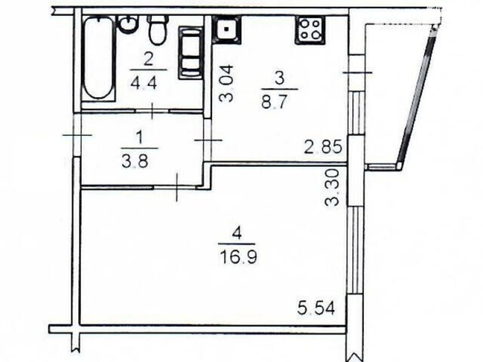 Продажа однокомнатной квартиры в Киеве, на ул. Бориса Гмыри 16, район Дарницкий фото 1