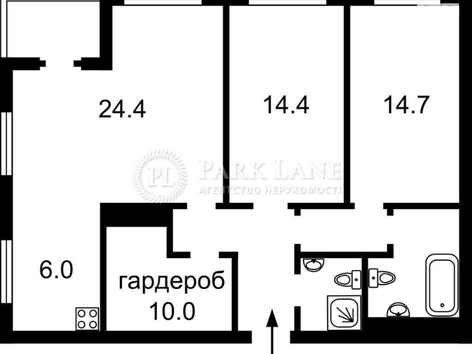 Продажа двухкомнатной квартиры в Киеве, на наб. Днепровская 18Б, район Дарницкий фото 1