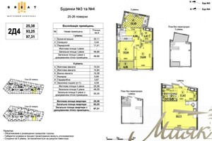 Продаж трикімнатної квартири в Києві, на вул. Дніпровська 15, район Дарницький фото 2