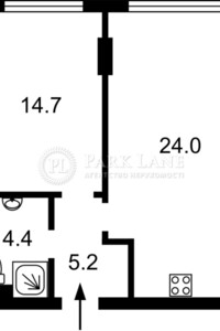 Продажа однокомнатной квартиры в Киеве, на наб. Днепровская 18А, район Дарницкий фото 2