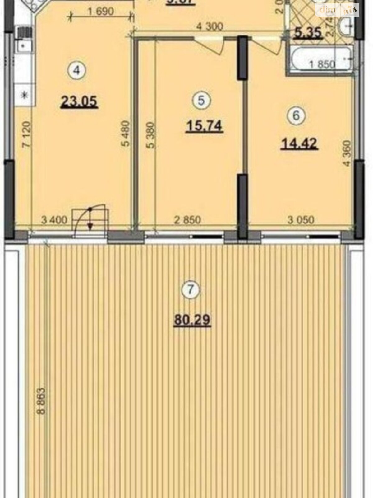 Продажа двухкомнатной квартиры в Киеве, на наб. Днепровская 15, район Дарницкий фото 1