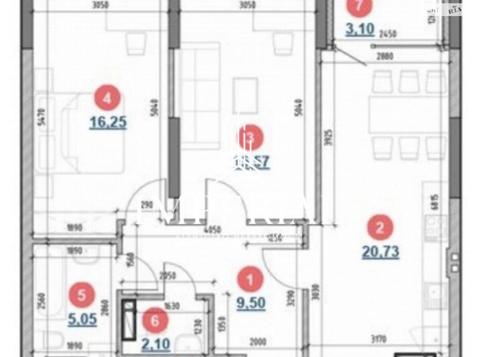 Продаж двокімнатної квартири в Києві, на наб. Дніпровська 17В, район Дарницький фото 1