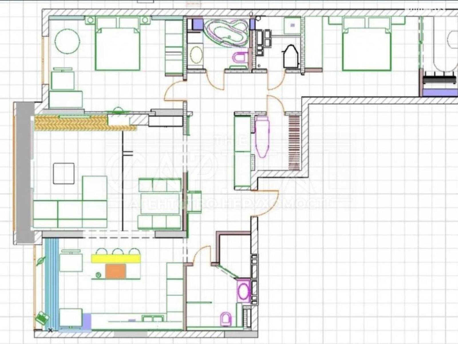 Продажа трехкомнатной квартиры в Киеве, на ул. Днепровская, район Дарницкий фото 1