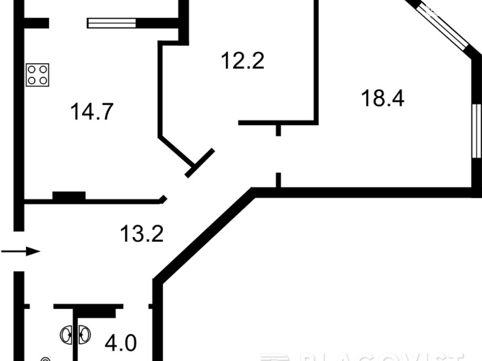 Продажа двухкомнатной квартиры в Киеве, на ул. Елены Пчилки 6, район Дарницкий фото 1