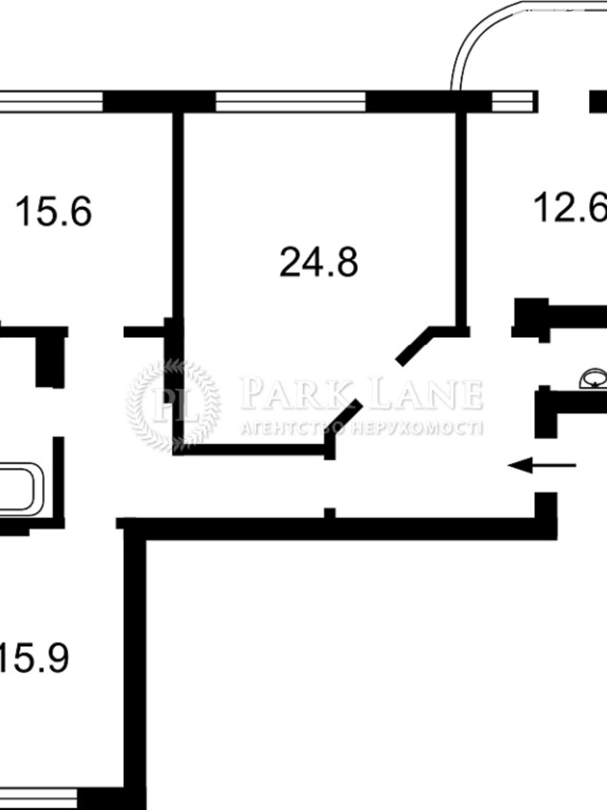 Продажа трехкомнатной квартиры в Киеве, на ул. Елены Пчилки 8, район Дарницкий фото 1