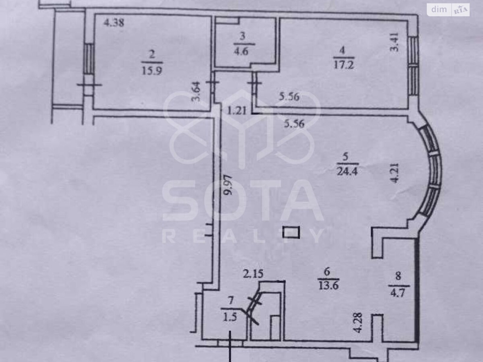 Продаж трикімнатної квартири в Києві, на просп. Миколи Бажана 16, район Дарницький фото 1