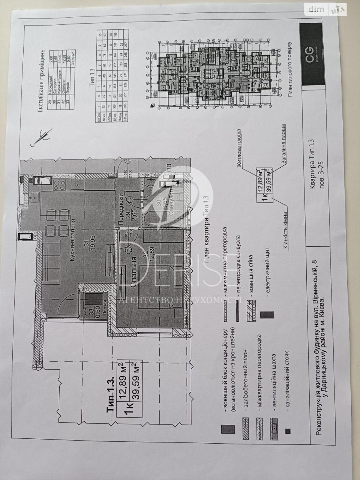 Продажа однокомнатной квартиры в Киеве, на ул. Армянская 128-130, район Дарницкий фото 1