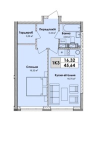 Продажа однокомнатной квартиры в Киеве, на просп. Николая  Бажана 17, район Дарницкий фото 2