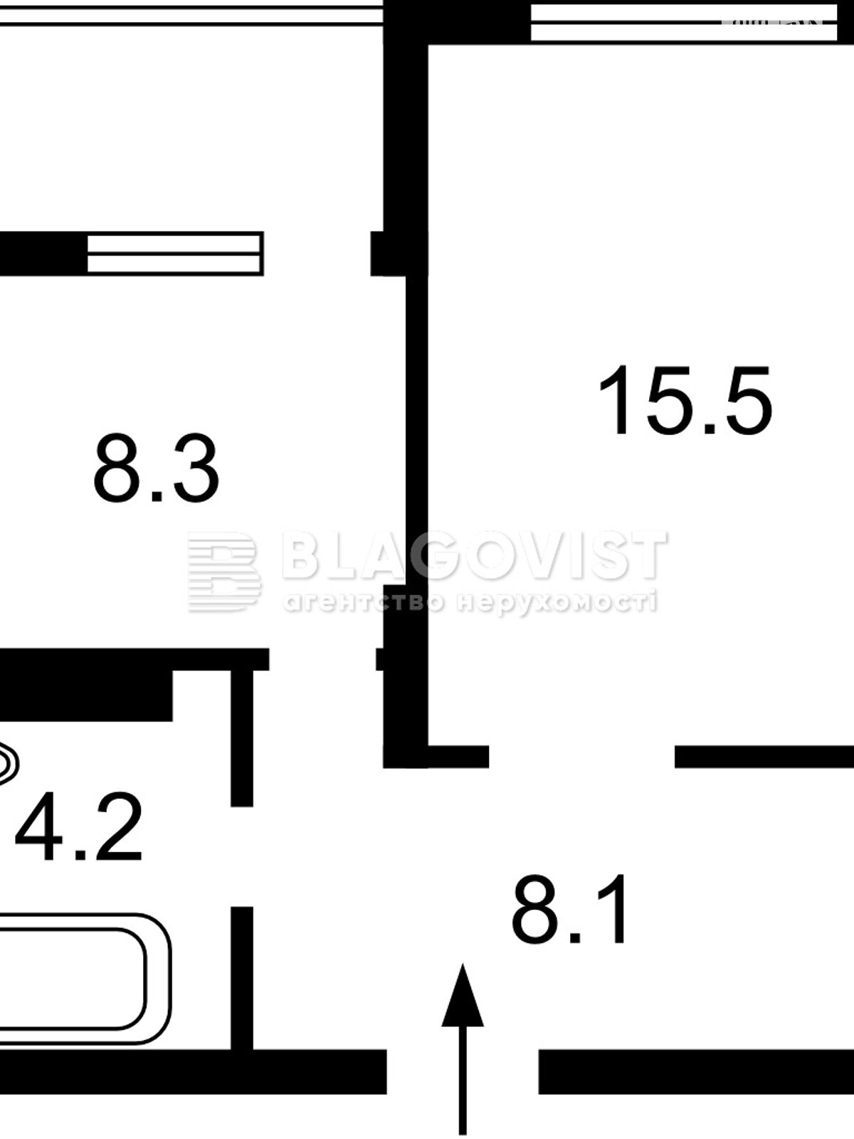 Продаж однокімнатної квартири в Києві, на вул. Соломії Крушельницької 13, район Дарницький фото 1