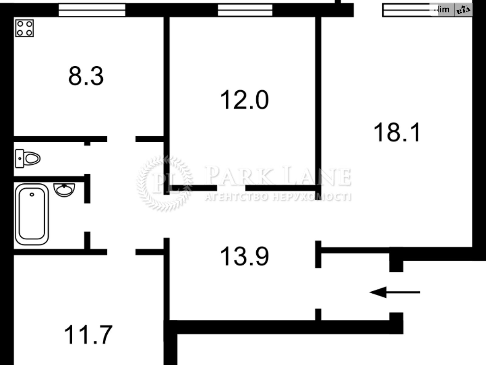 Продажа трехкомнатной квартиры в Киеве, на ул. Срибнокильская 14, район Дарницкий фото 1