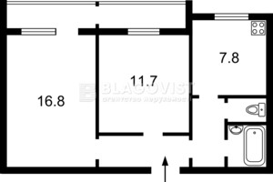 Продажа двухкомнатной квартиры в Киеве, на ул. Урловская 1/8, район Дарницкий фото 2