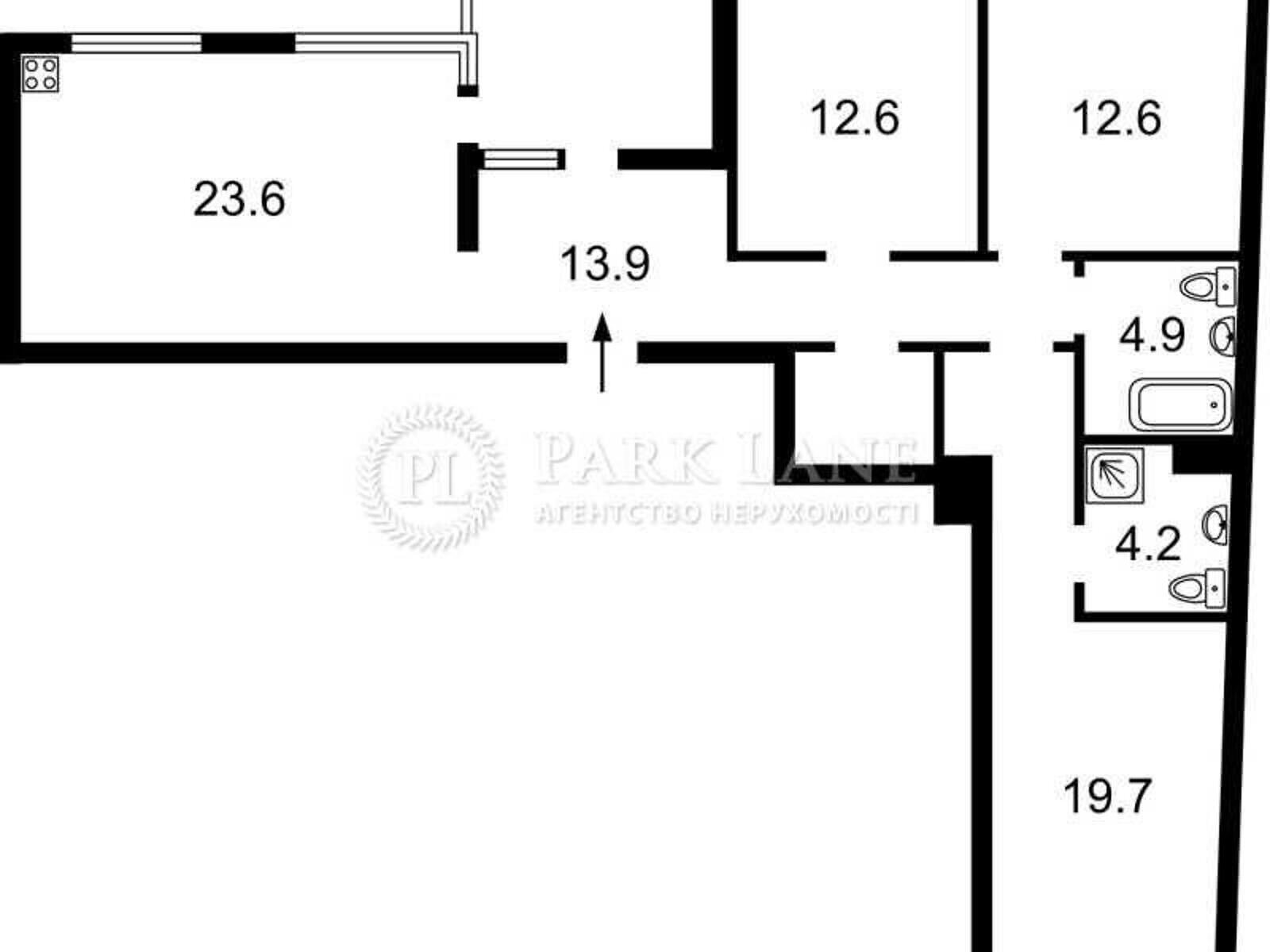 Продажа трехкомнатной квартиры в Киеве, на ул. Осокорская 2А, район Позняки фото 1